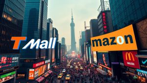 Tmall vs Amazon China