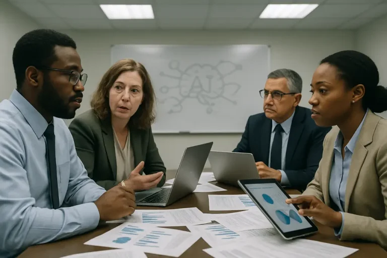 AI Trust Issues dashboard used to review federal workforce survey signals